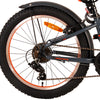 Volare Rocky Children's Bicycle - 20 Zoll - Grauorange - 6 Geschwindigkeit - Prime Collection