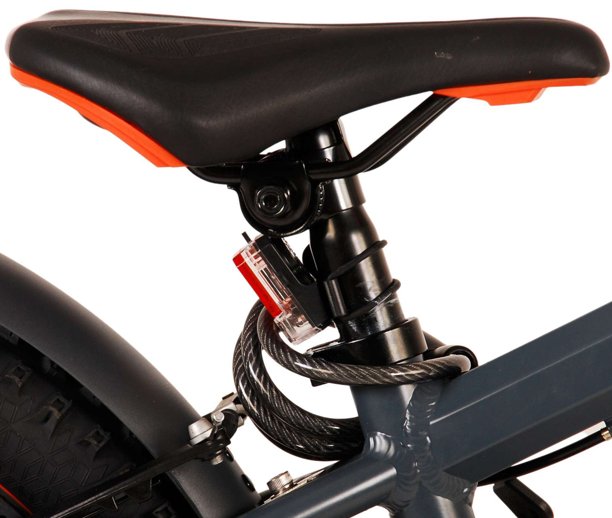 Volare Rocky Children's Bicycle - 20 Zoll - Grauorange - 6 Geschwindigkeit - Prime Collection