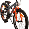 Volare Rocky Children's Bicycle - 20 Zoll - Grauorange - 6 Geschwindigkeit - Prime Collection