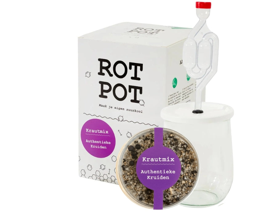 Rotpot Fermentation Set Sauerkraut authentische Kräuter