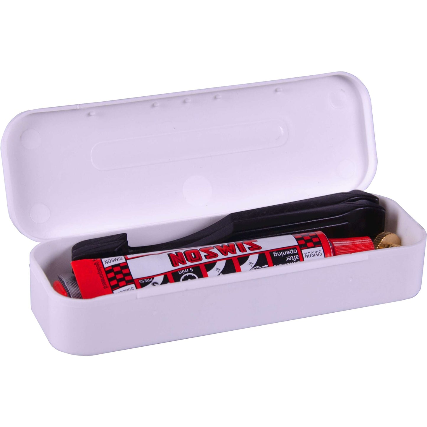 Reparaturbox Tour 11,5 cm Aluminium rot weiß 15-teilig