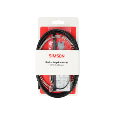 Simson Schaltzugset Shimano Nexus 4 7 8 schwarz Edelstahl
