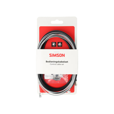 Simson Bremskabelsatz komplett universal schwarz
