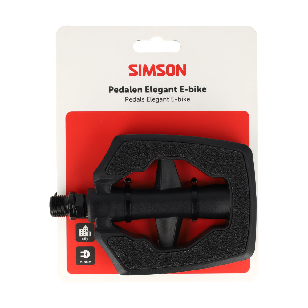 Simson Pedale elegantes E-Bike super Grip