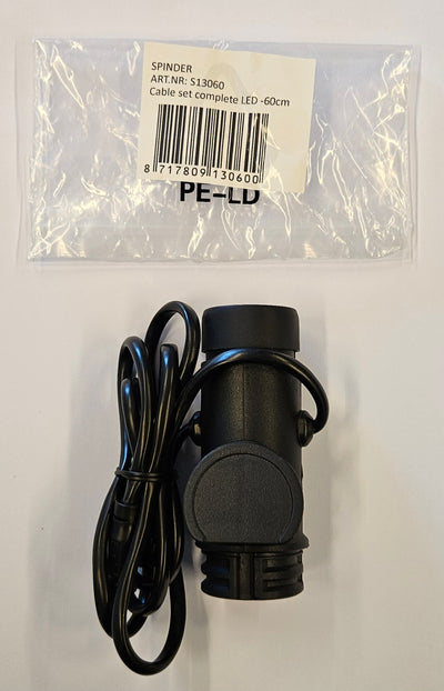 Spinderkabel Set 60 cm TX2
