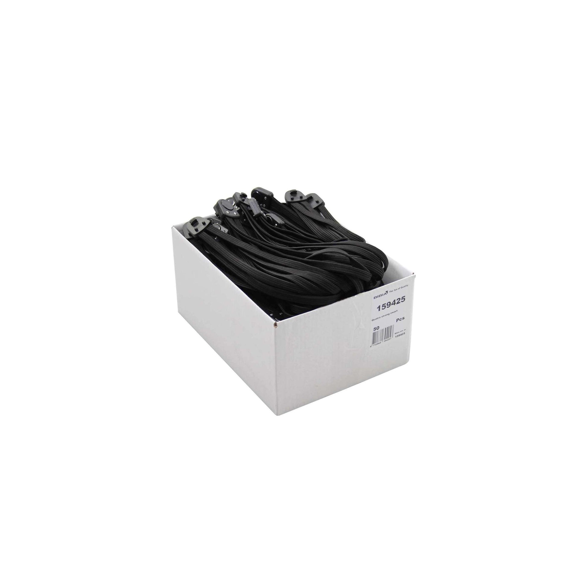 Bibia Snelbinder Quattro schwarzer Haken