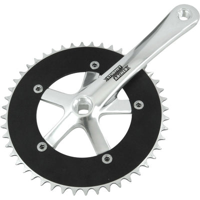 Ursus Sturmey Archer Kurbelgarnitur FCT26 ⅛ 46T 170mm Silber