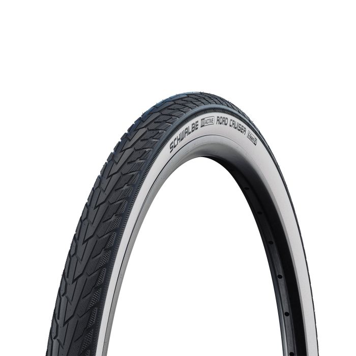 Schwalbe Straßenkreuzer – verkabelt – grüne Mischung – K-Guard – 24 x 1,75 – Weißwand