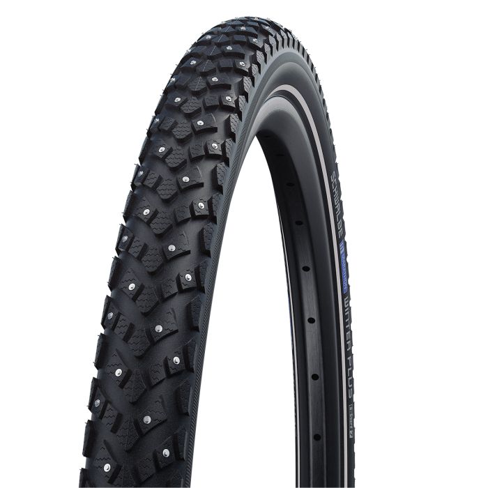 Schwalbe Marathon Winter Plus - kabelgebunden - Winter - Smartguard - 700x40c - Schwarz + Reflex
