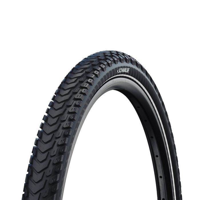 Schwalbe Marathon Mondial Pro – klappbar – Addix – V-Guard – 28 x 2,25 – Schwarz + Reflex