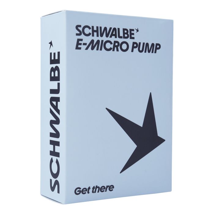 Schwalbe Pumpe E-Micro mit SCV-Pumpenkopfadapter