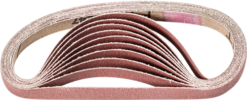 Pferd Schleifband 10x330mm braun A120