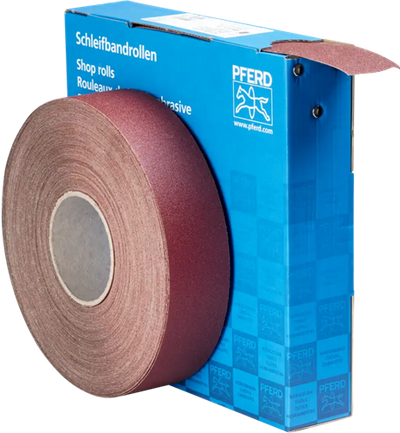 Pferd Schmirgelleinen 50mmx50m p150