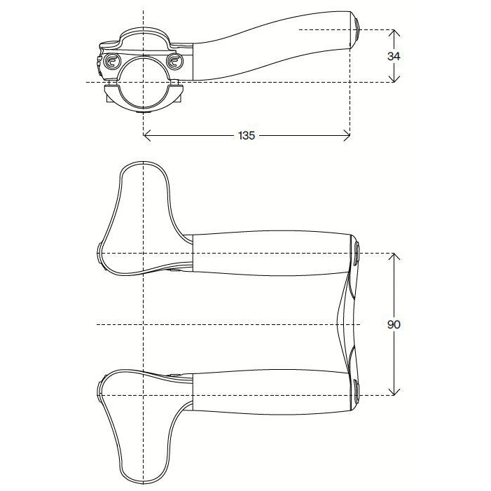 Deda Set -up -Lenker -Kohlenstoff -Explosion