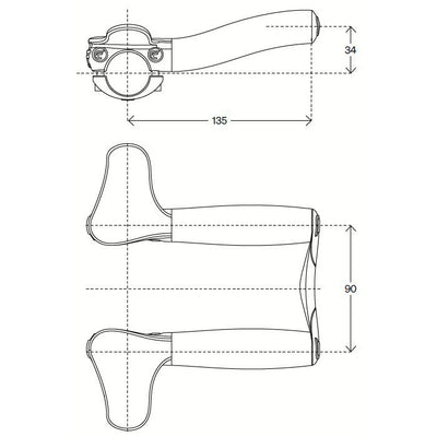Deda Set -up -Lenker -Kohlenstoff -Explosion