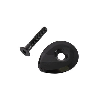 Dedacciai Vinci Topcap Black mit M6x35 Alu -Kampf