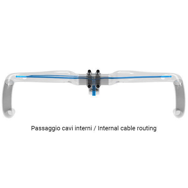 Deda Lenkung Biegung Gera Kies 440 mm POB 31,7 mm Kohlenstoff