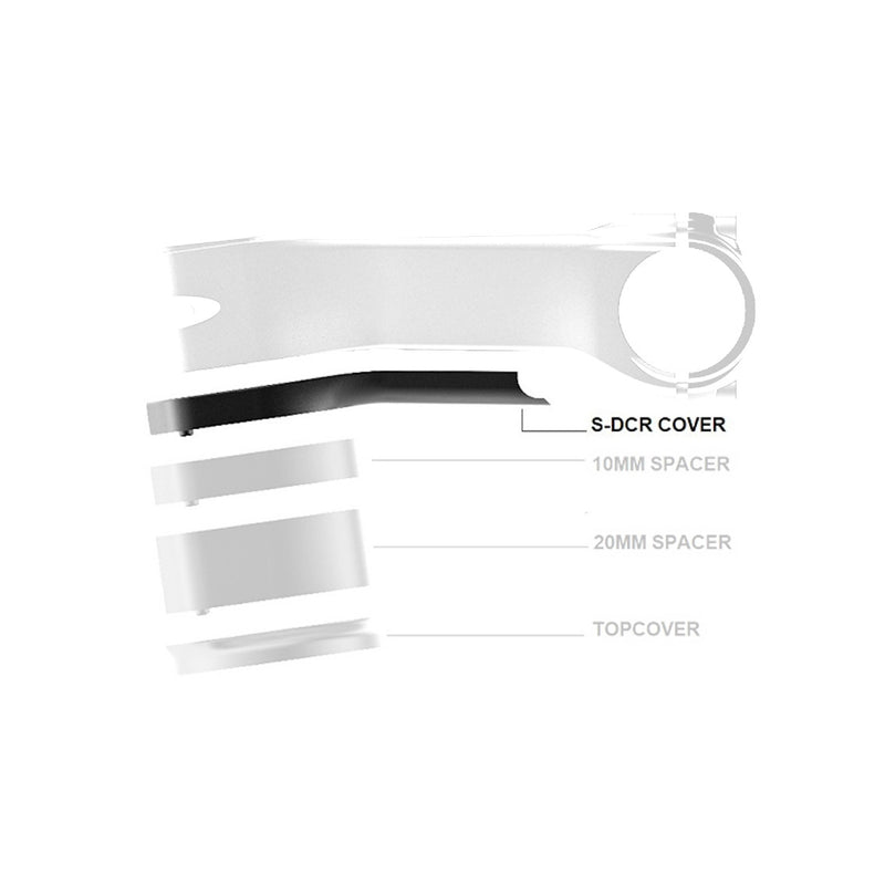 Dedacciai Cover Superbox 120mm Nylon Schwarz