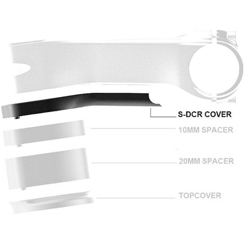Dedacciai Cover Superbox 70-80 mm Nylon schwarz