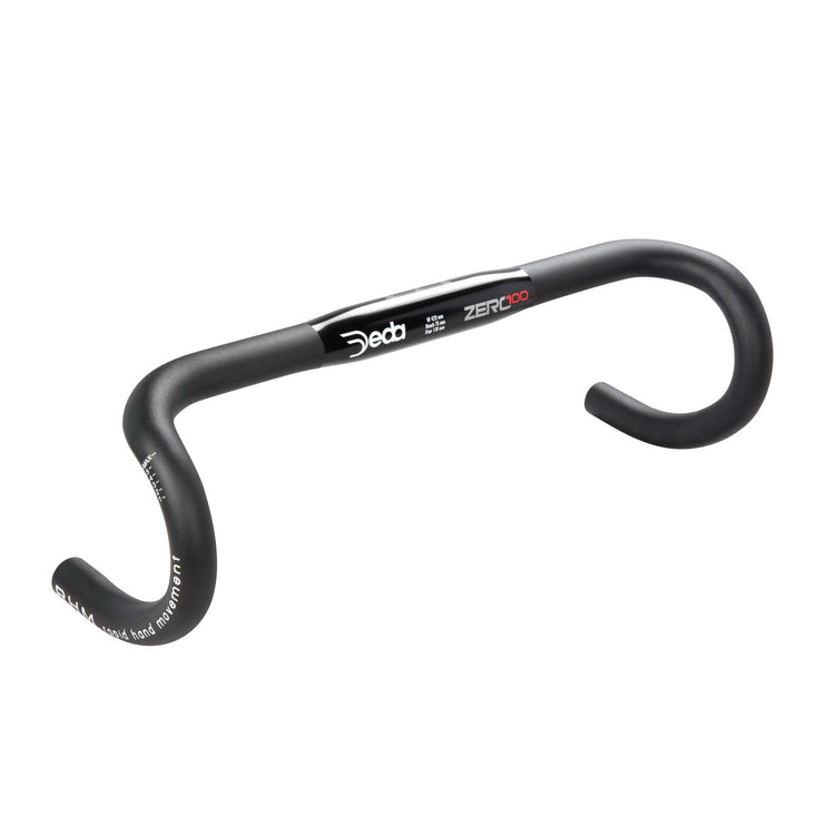 Deda Lenkung Zero100 RHM 38 cm schwarzes Aluminium