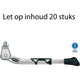 Ursus Mittelständer King Evo 24-28 verstellbar silber. (20Stück)