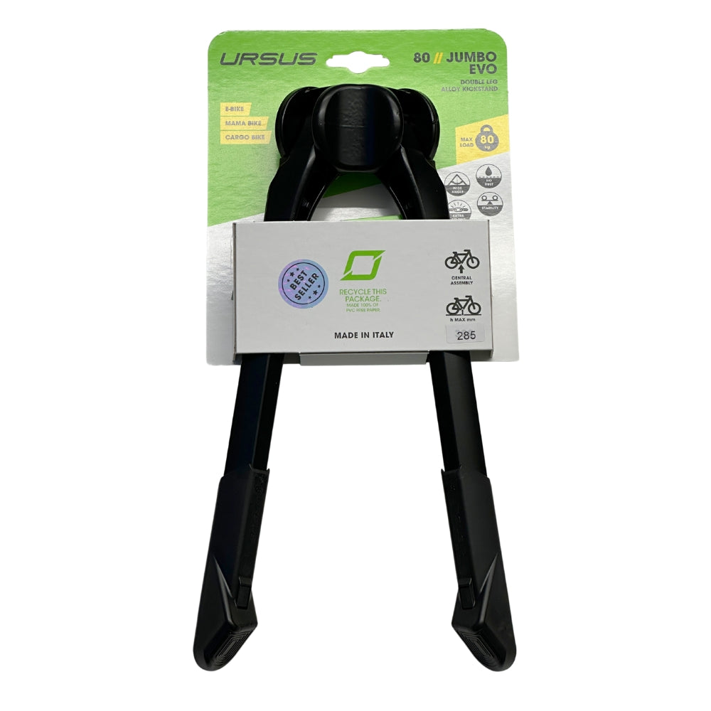 Ursus Hauptständer Jumbo Evo Kurbelschutz 285mm schwarz.