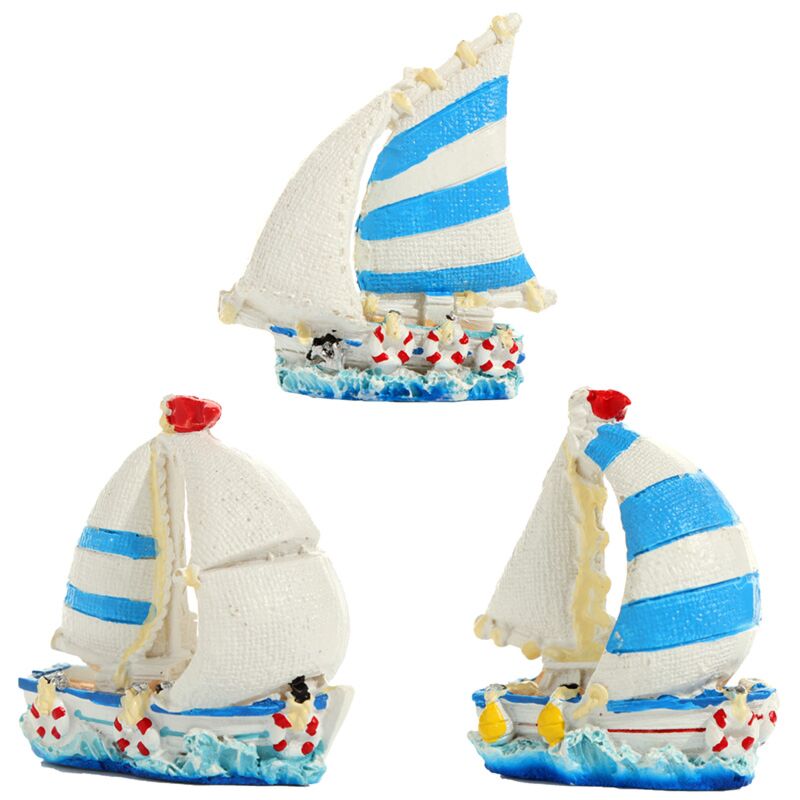 Segelboot - Strand -Souvenier -Nautikendekoration