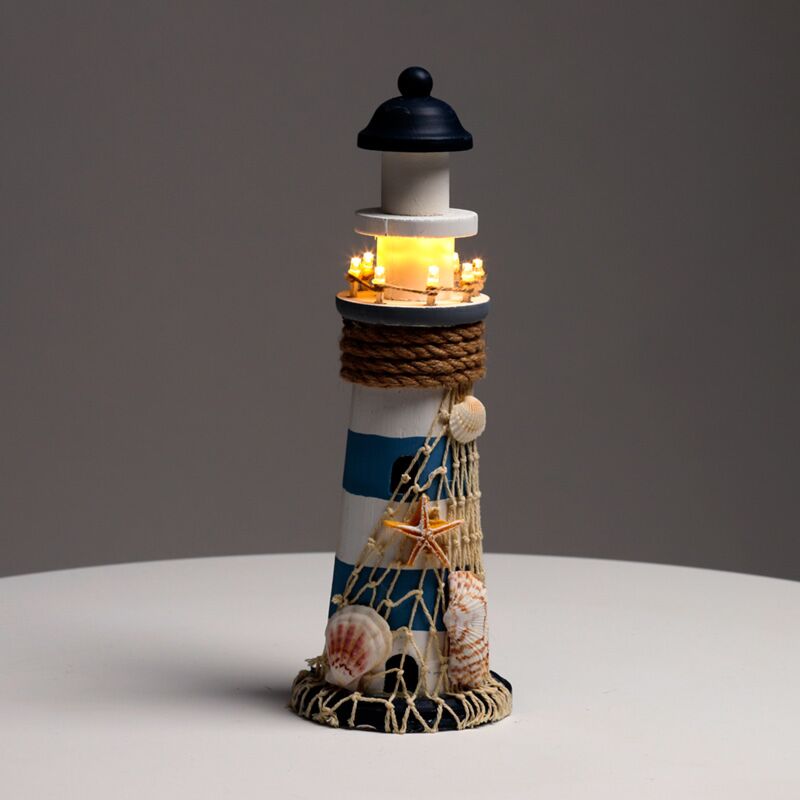 Strandouvenir - Leuchtturmschalen LED -Licht