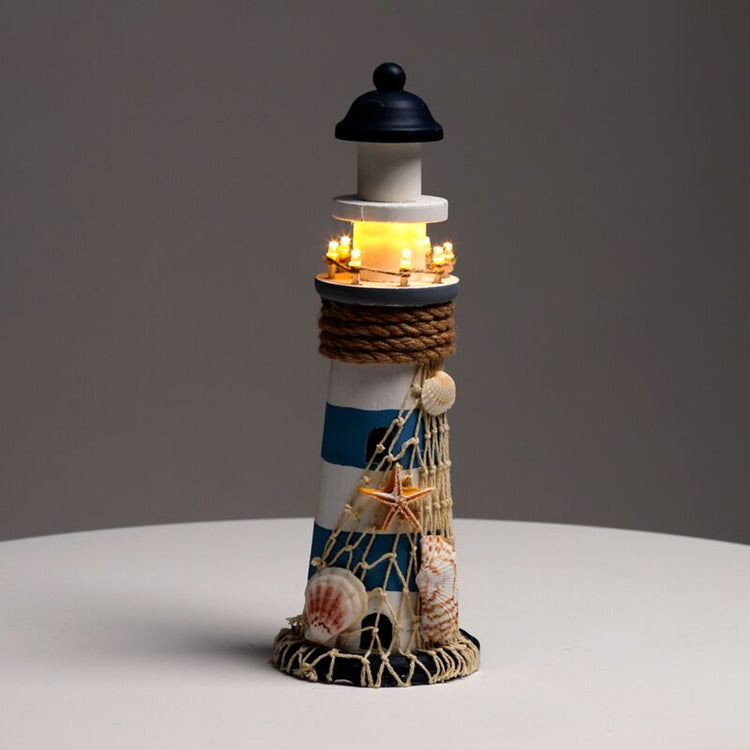 Strandouvenir - Leuchtturmschalen LED -Licht