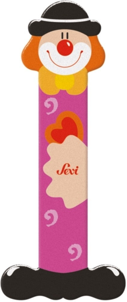 Sevi Buchstabe Clown i: 10 cm (81745)