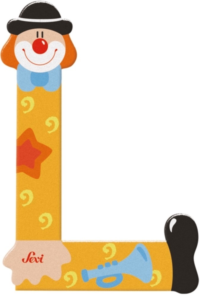 Sevi Buchstabenclown L: 10 cm (81748)