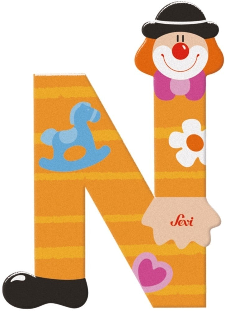 Sevi Buchstabe Clown n: 10 cm (81750)