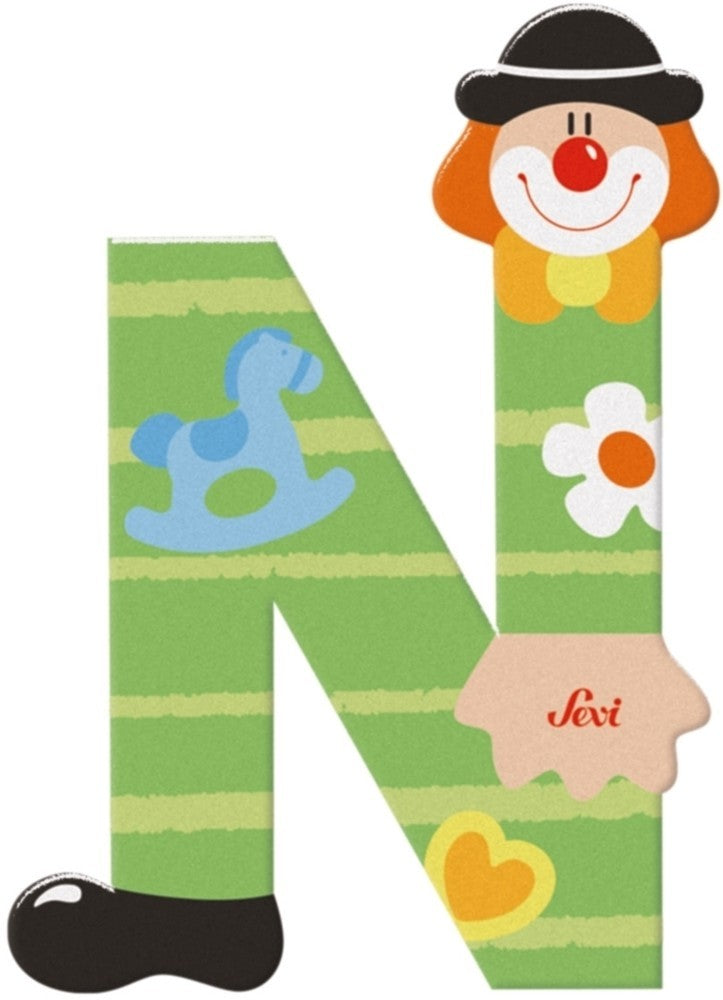 Sevi Buchstabe Clown n: 10 cm (81750)