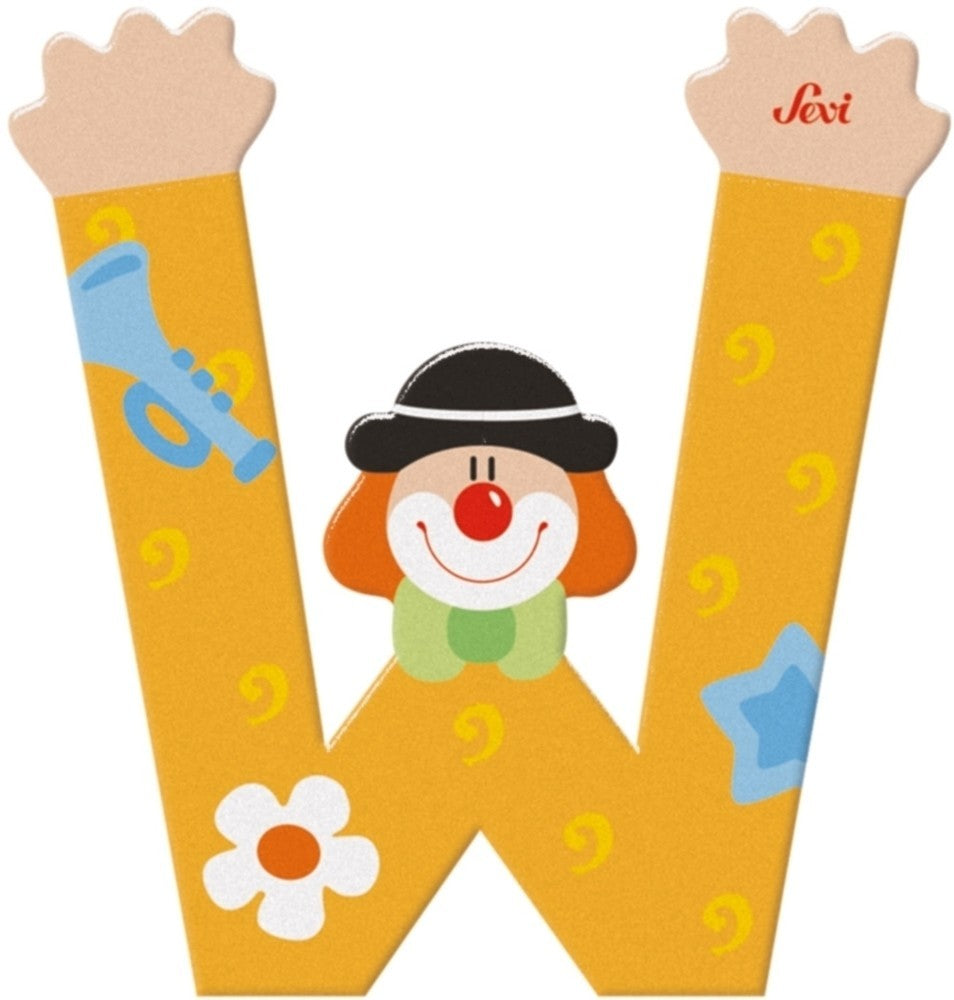Sevi Buchstabe Clown B: 10 cm (81759)