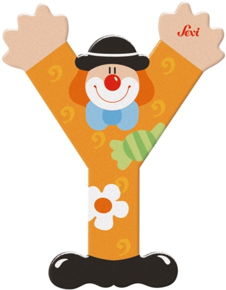 Sevi Buchstabe Clown Y: 10 cm (81761)