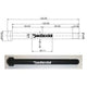 Dedacciai Planachse für M12 120 mm