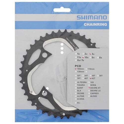 Shimano-Kette Top XT 10V 4-Arm FCM-780 Y1MM98110 42T