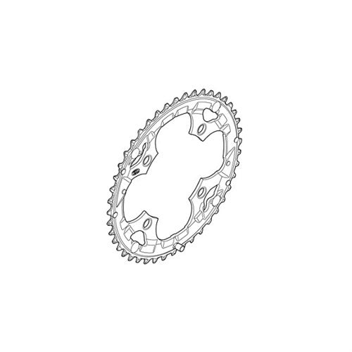 Shimano-Kette Top 44T Acera FC-M391 M430 Schwarz