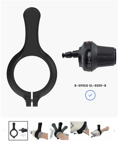 Outwet Schalthebel Shimano Nexus 8 Hebel für SL-6001-8