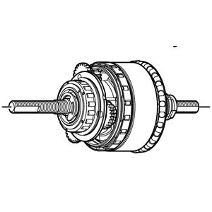 Shimano Nexus 8 Einbauten SG-C6001 8R30 8R31 C6000 8R