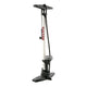 Fahrradpumpe mit Manometer Stahl 61 cm weiß (020601)