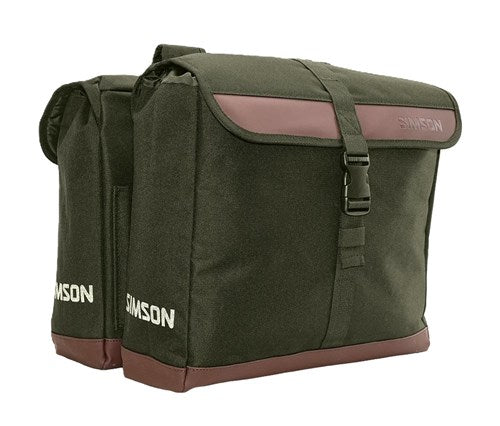Simson Doppeltasche Urban 35l olivgrün