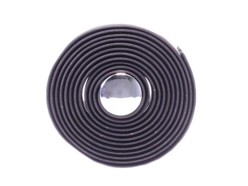 Simson Gel Lenkerband Schwarz - stoßdämpfend, komfortabel - 80cm - Rennrad - Schwarz