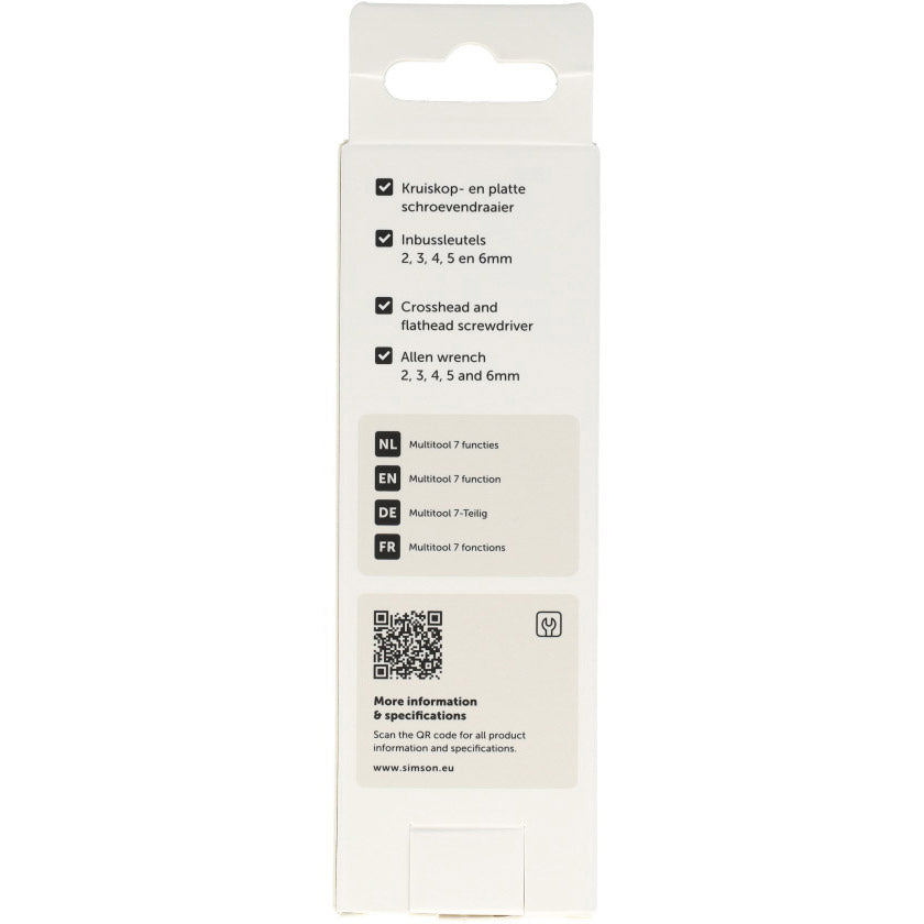 Simson Multitool-Sechskant-Taschenmesser