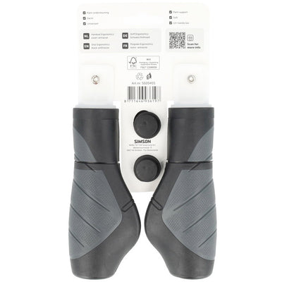 Simson Griffe Ergonomie Schwarz-Anthrazit