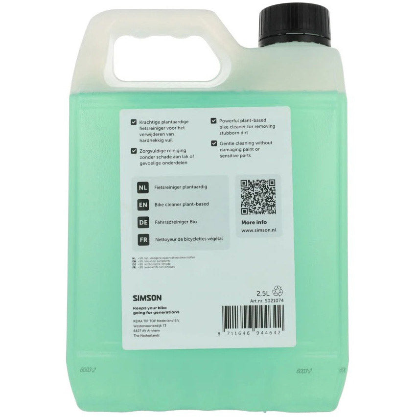 Simson Fahrradreiniger pflanzlich 2,5 ltr