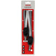 Simson Karabinerband 60cm schwarz weiß grau