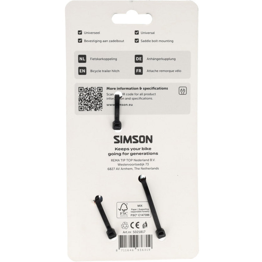 Simson Fahrradanhängerkupplung
