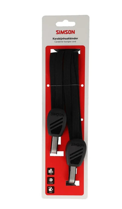 Simson Karabiner-Hakenbinder 71cm schwarz