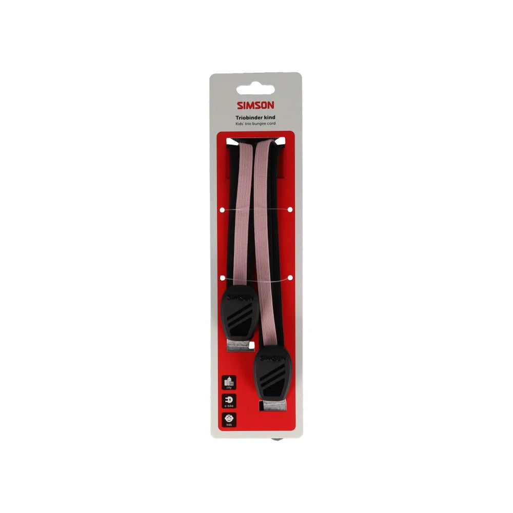 Simson Trio-Binder 24 Zoll schwarz rosa